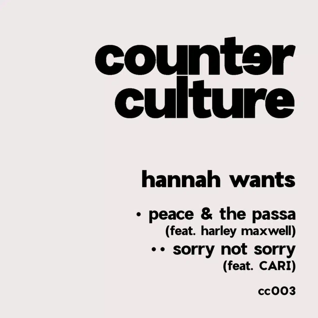 peace & the passa / sorry not sorry