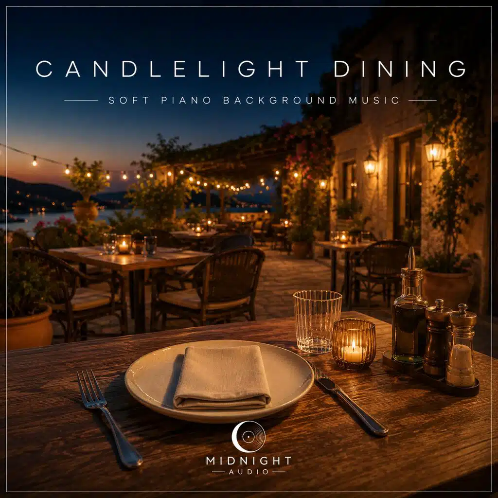 Candlelight Dining – Soft Piano Background Music