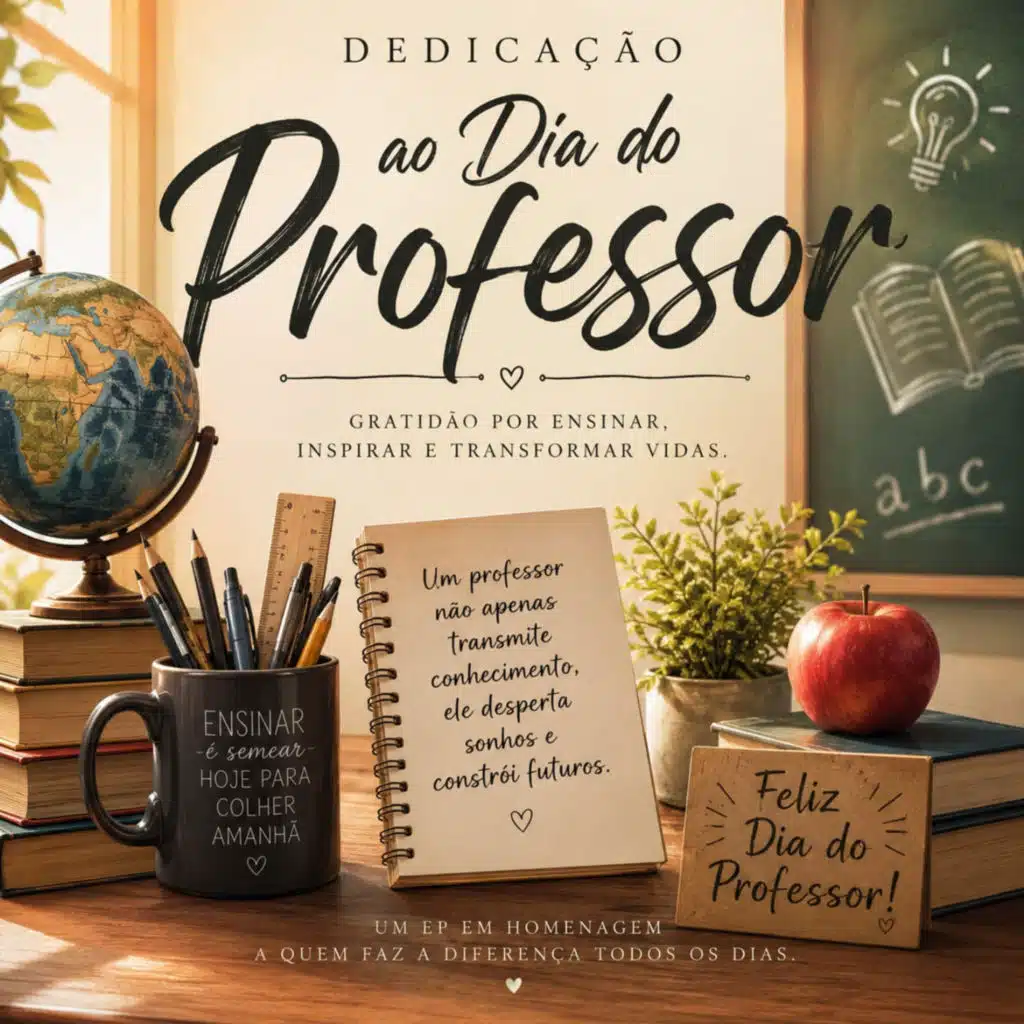 Dedicação ao dia do professor