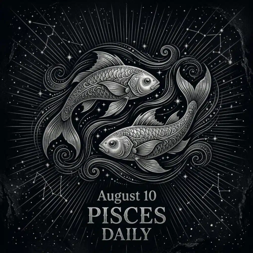 Monday, August 10, 2026 Pisces Horoscope Today