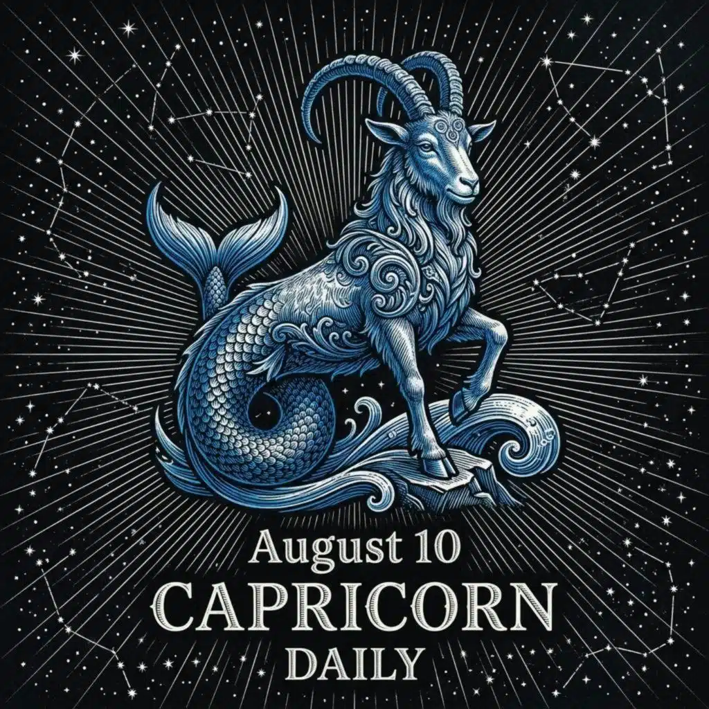 Monday, August 10, 2026 Capricorn Horoscope Today