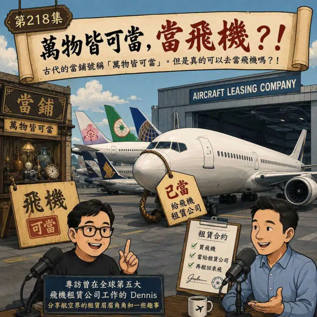 第218集：萬物皆可當，當飛機？！