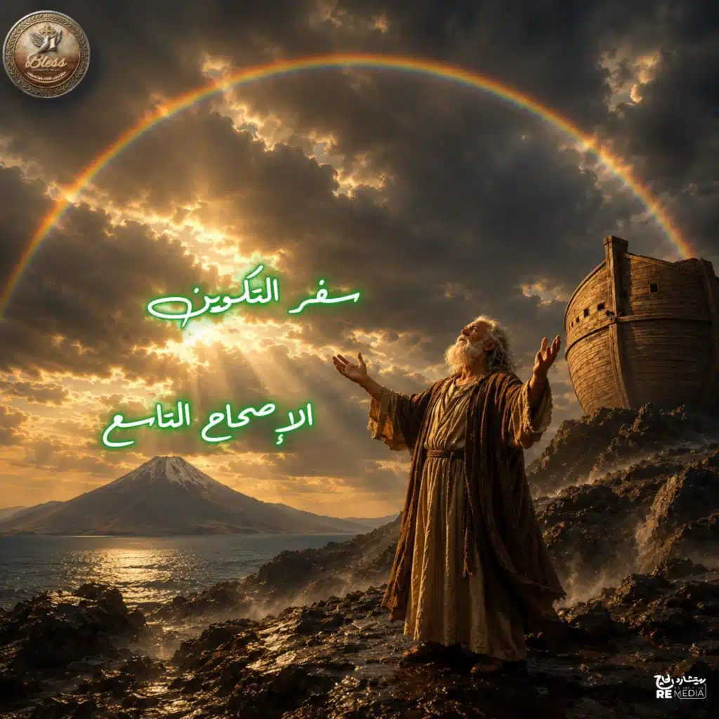سفر التكوين الاصحاح التاسع مسموع ومقروء