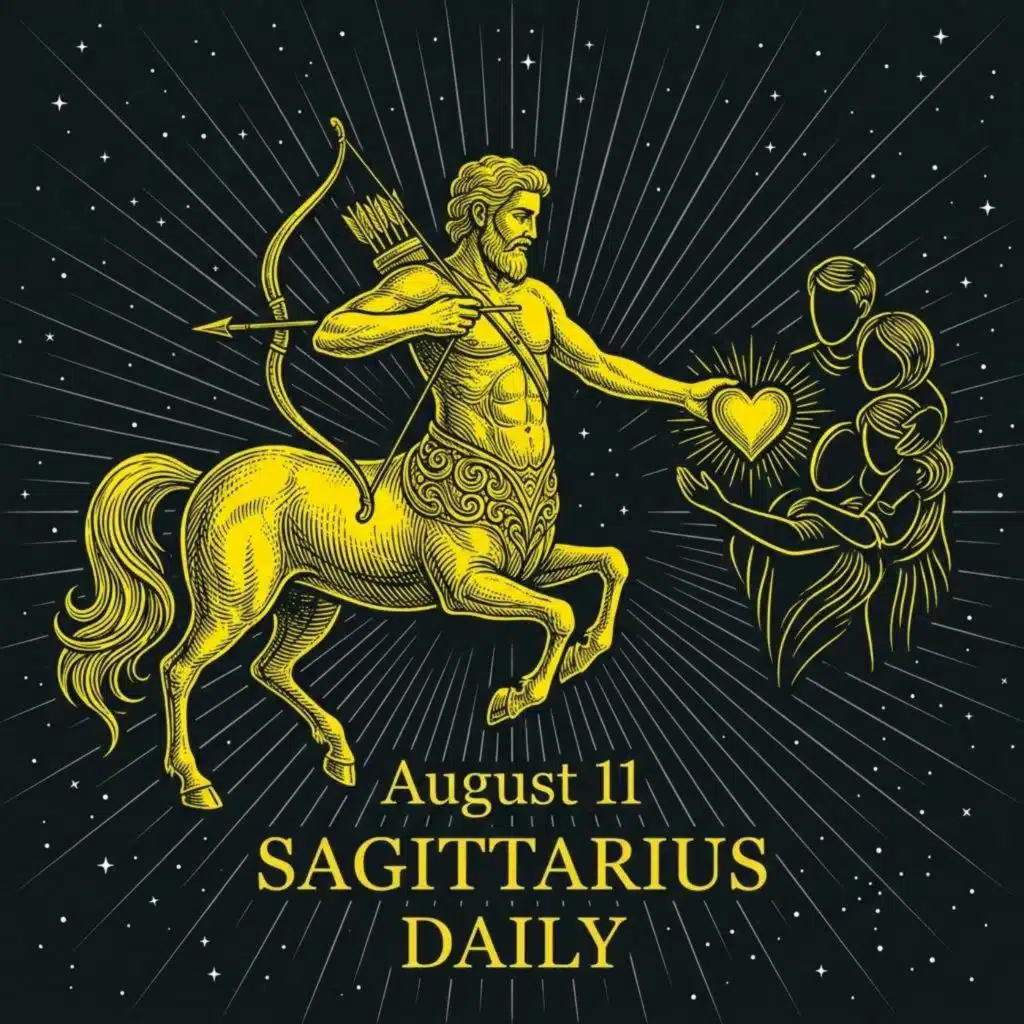 Tuesday, August 11, 2026 Sagittarius Horoscope Today