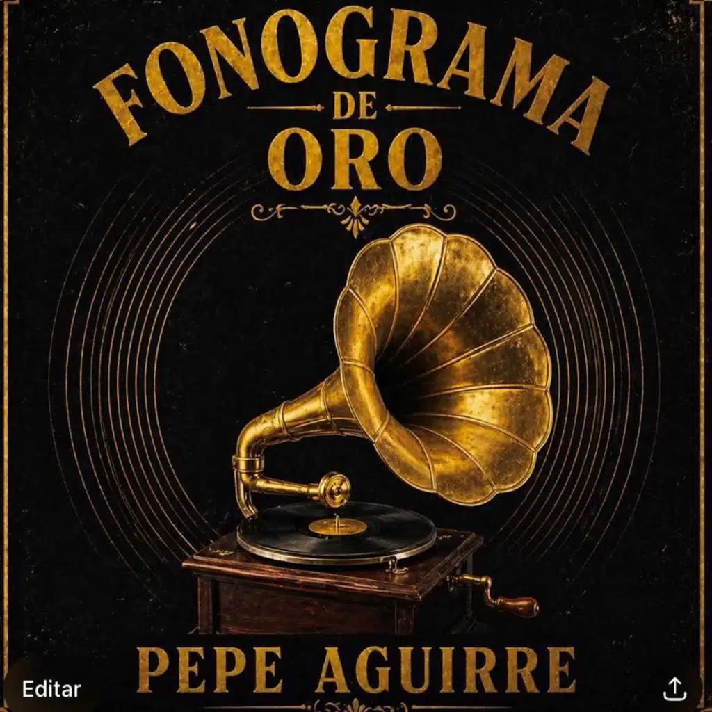 Fonograma De Oro Pepe Aguirre
