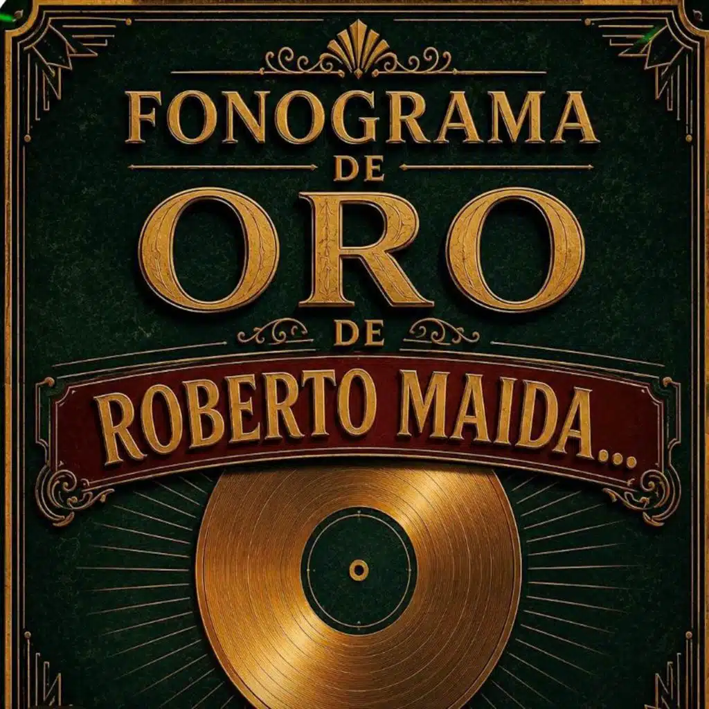 Fonograma De Oro De Roberto Maida
