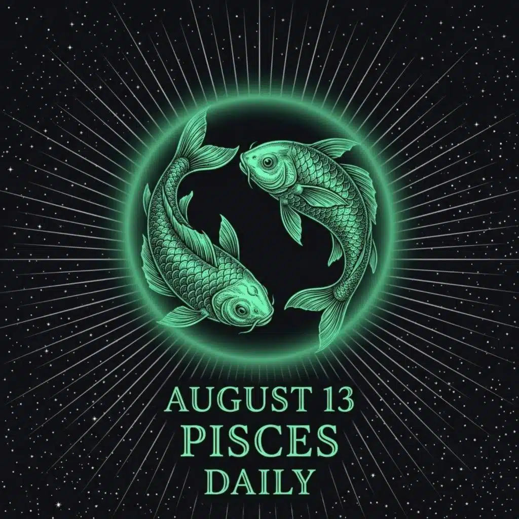 Thursday, August 13, 2026 Pisces Horoscope Today