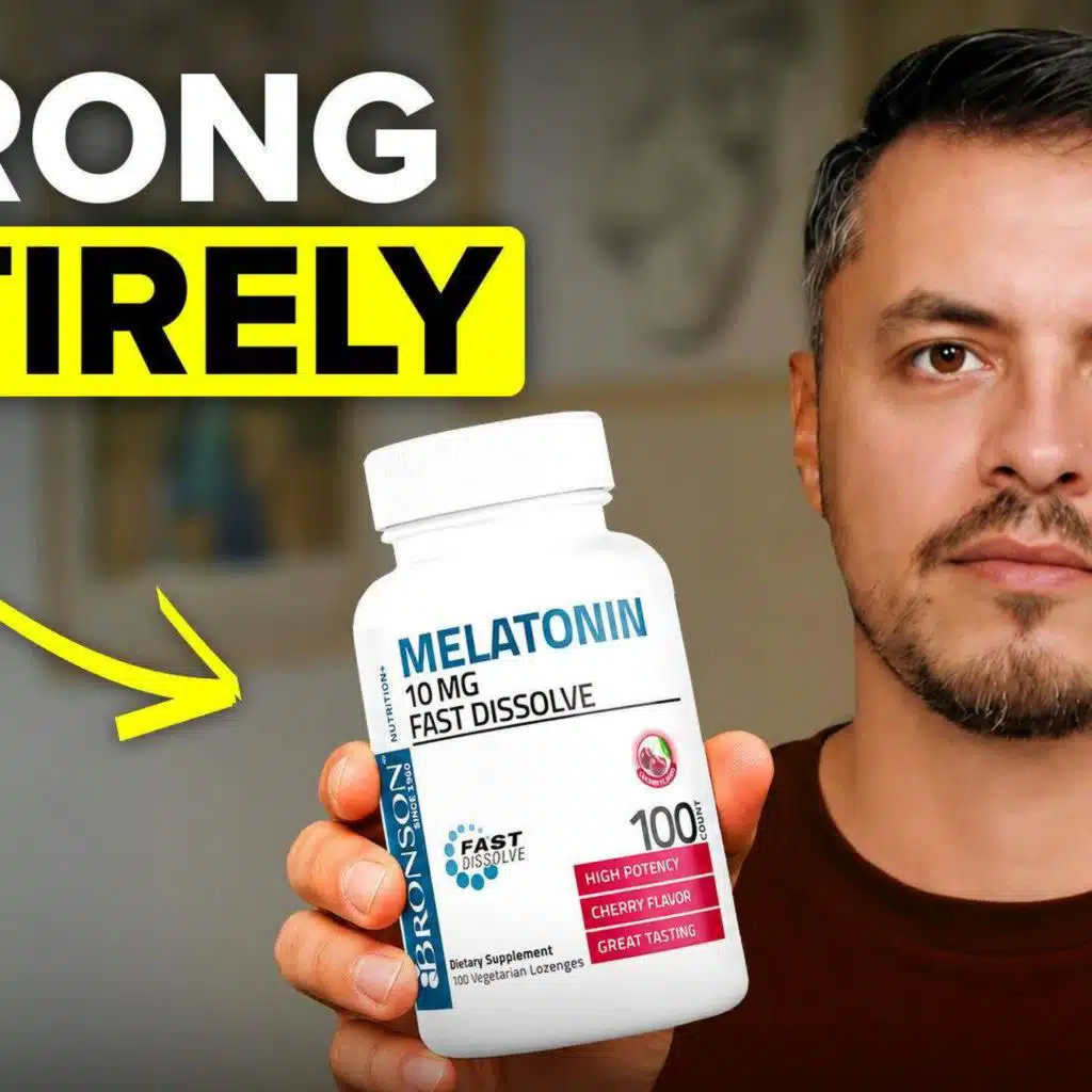 Why I Would Never Take Melatonin to Fall Asleep | Heal Thy Self w/ Dr. G #510