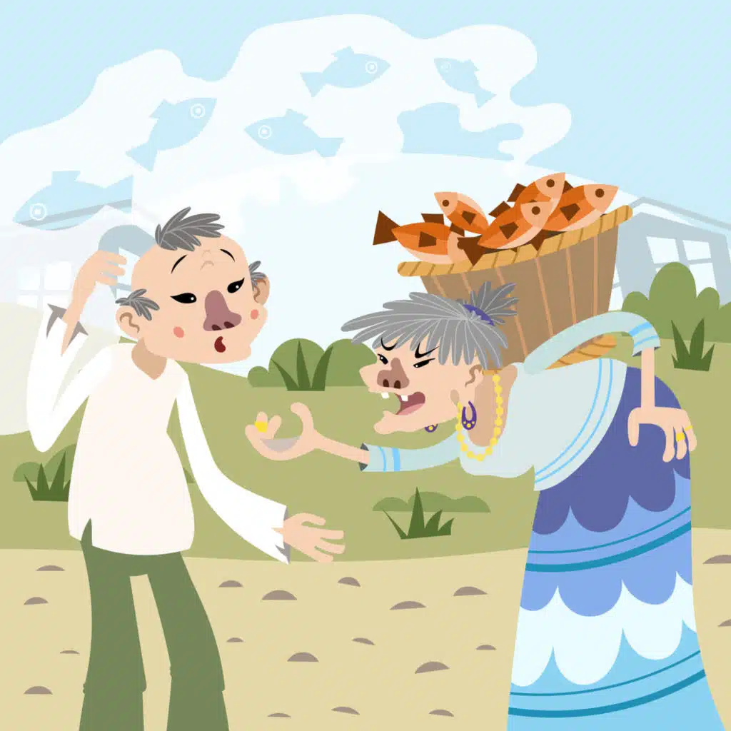 Mo Nyo and the Fish Seller-Storytelling Podcast for Kids:E367