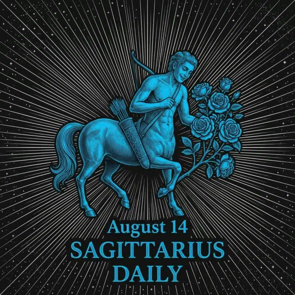 Friday, August 14, 2026 Sagittarius Horoscope Today