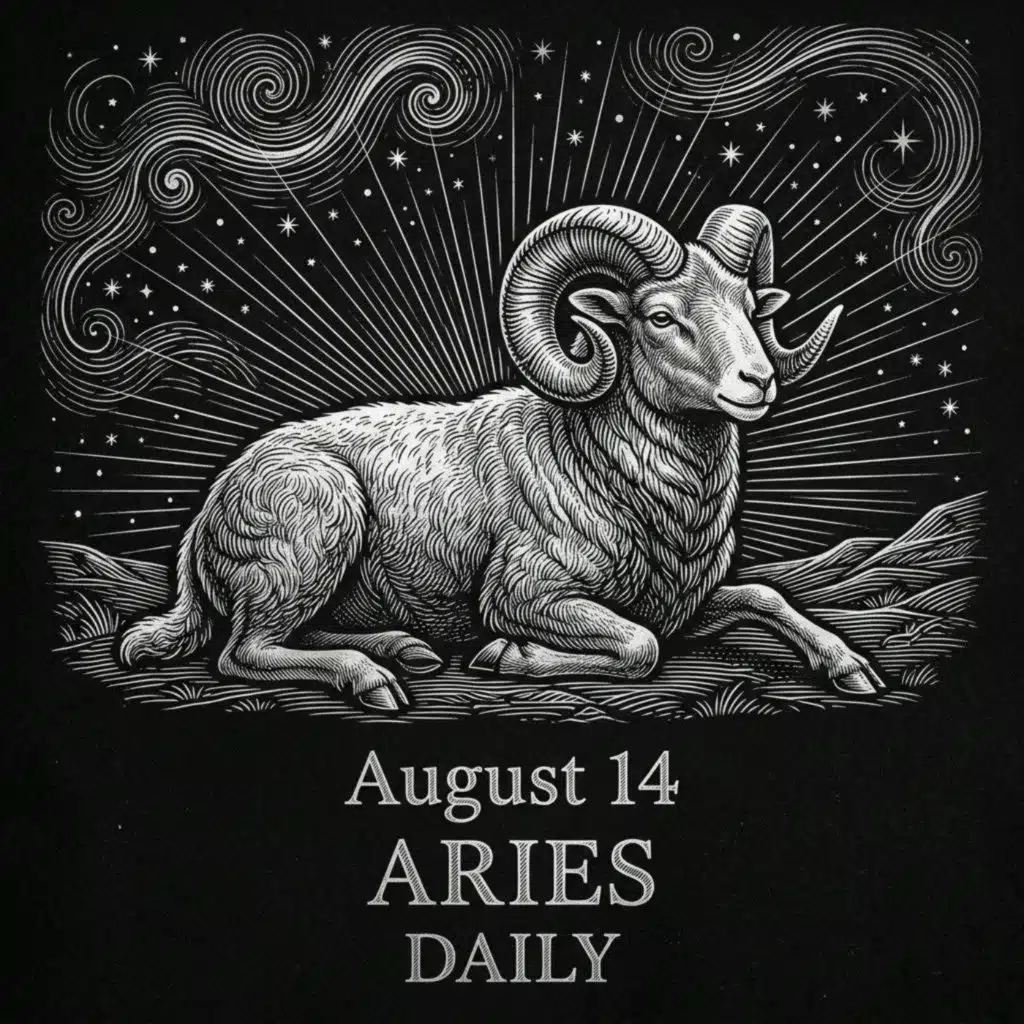 Friday, August 14, 2026 Aries Horoscope Today