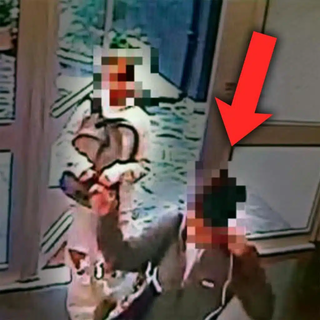 She held the door open for her killer (REAL Footage)