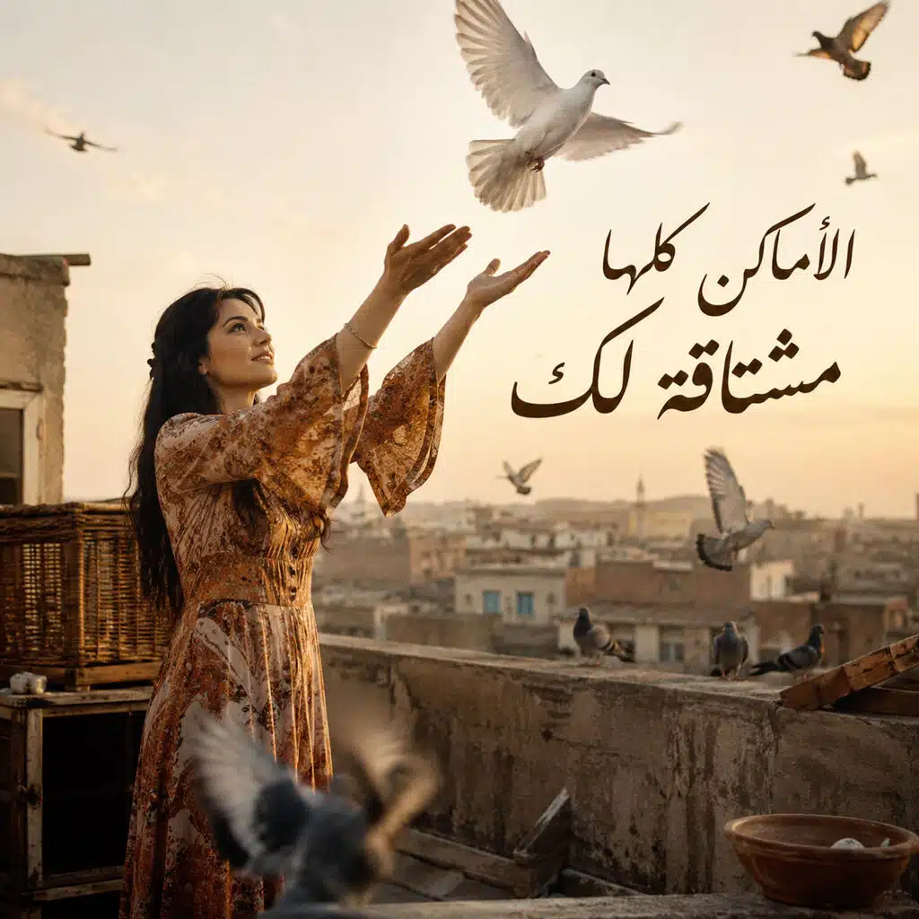 الأماكن كلها مشتاقة لك