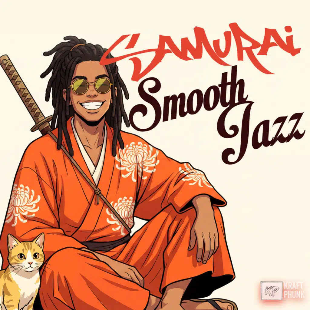 Samurai Smooth Jazz - Shamisen Hip Hop & Reggae Japanese Traditional Instrumentals, Groovy Positive Vibes