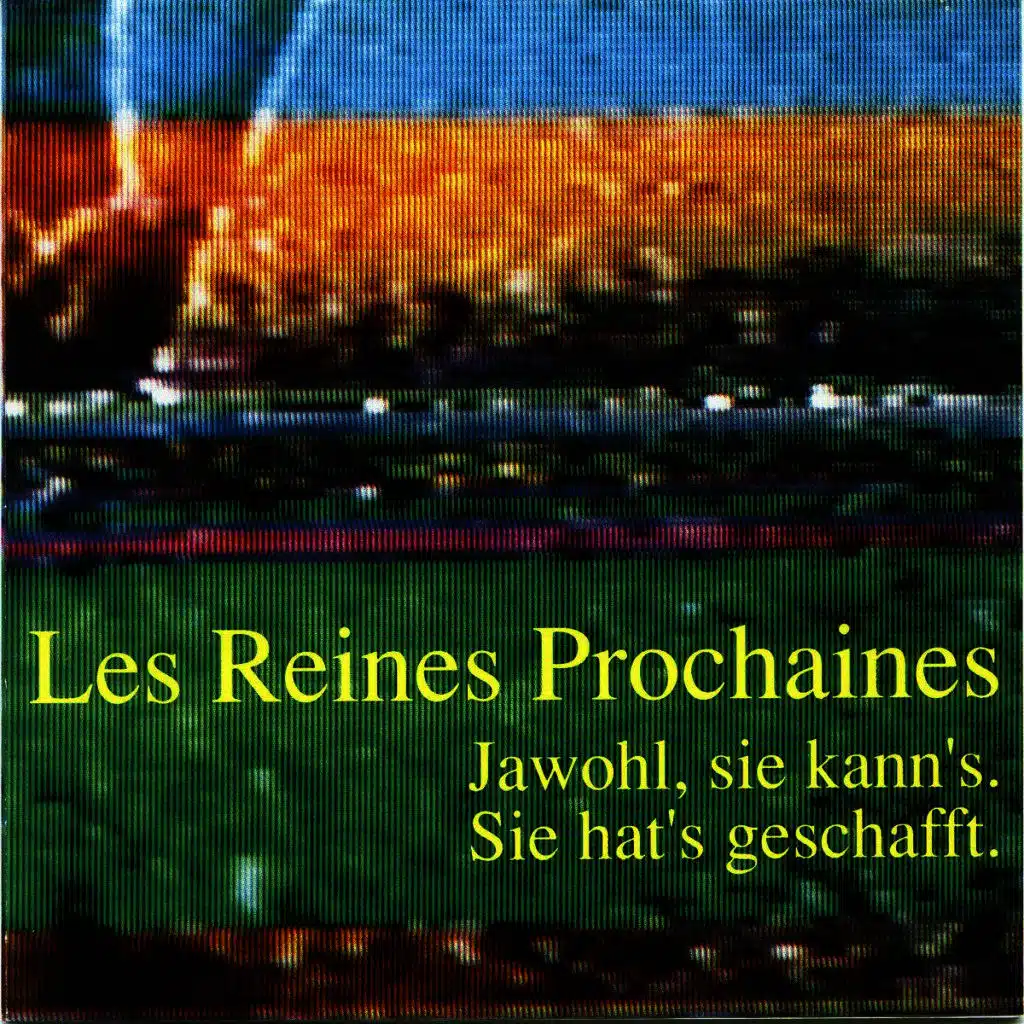 Jawohl Sie Kann's. Sie Hat's Geschafft.