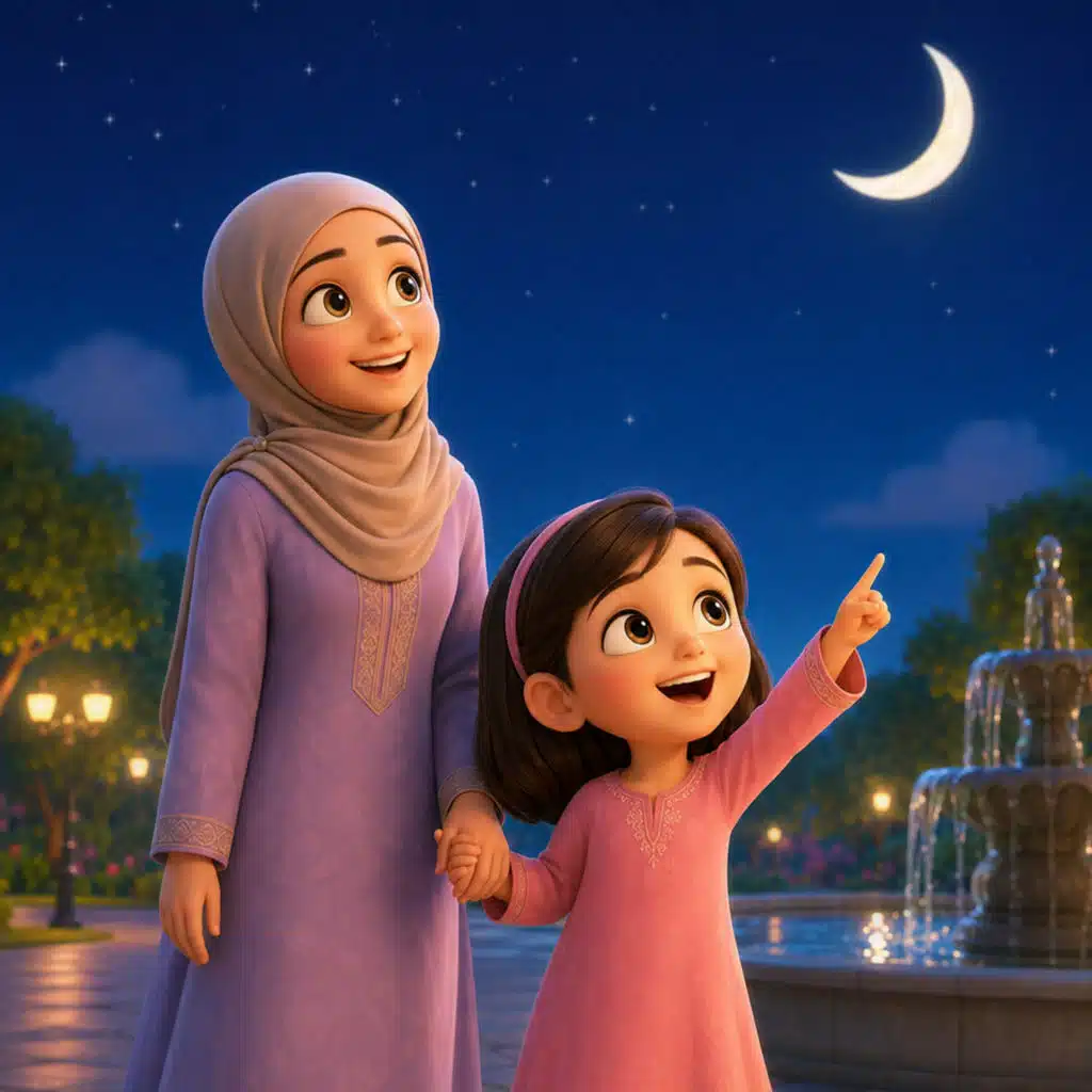 أنا ليا:هيا نخرج لنمشي معا أيها القمر I'm Lia