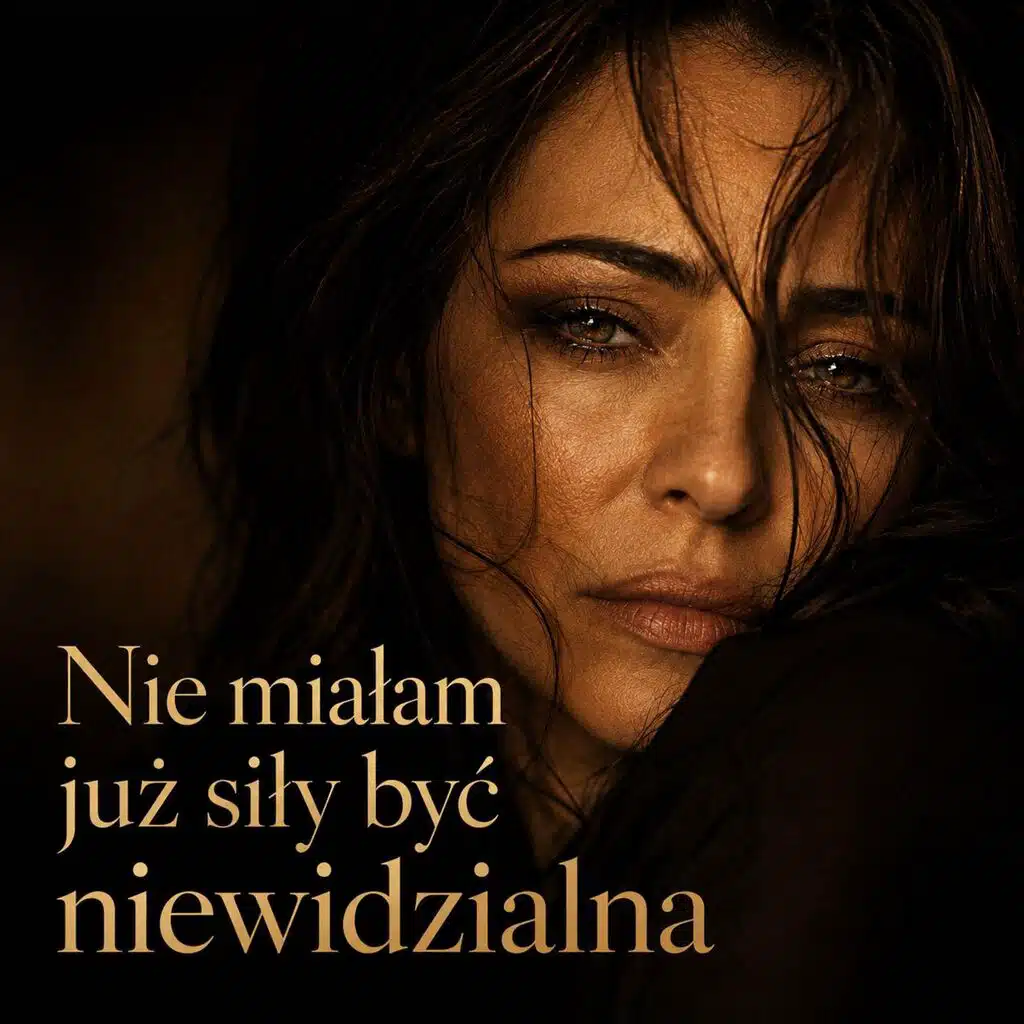 Nia miałam już siły być niewidzialna