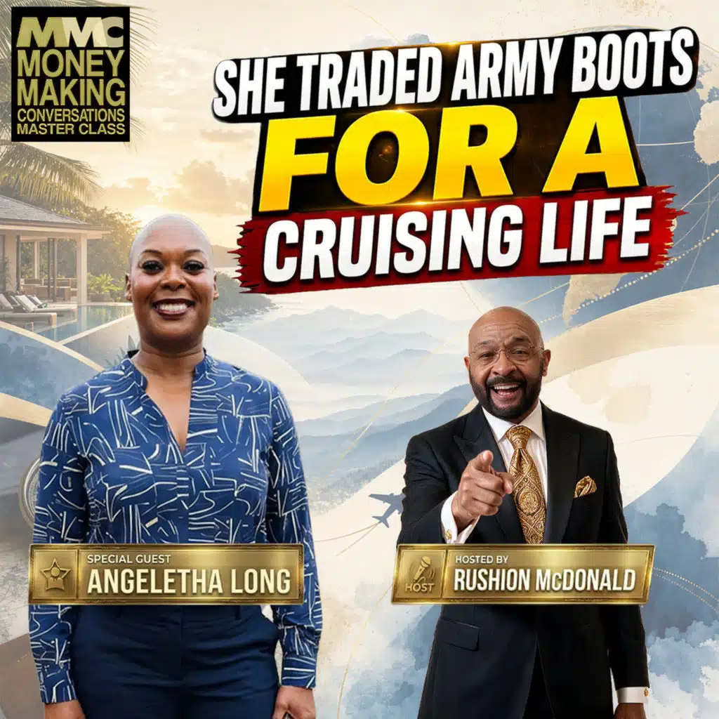 Following her Dream: Angeletha's journey from military service to becoming a successful travel advisor and cruise expert, and to educate listeners.