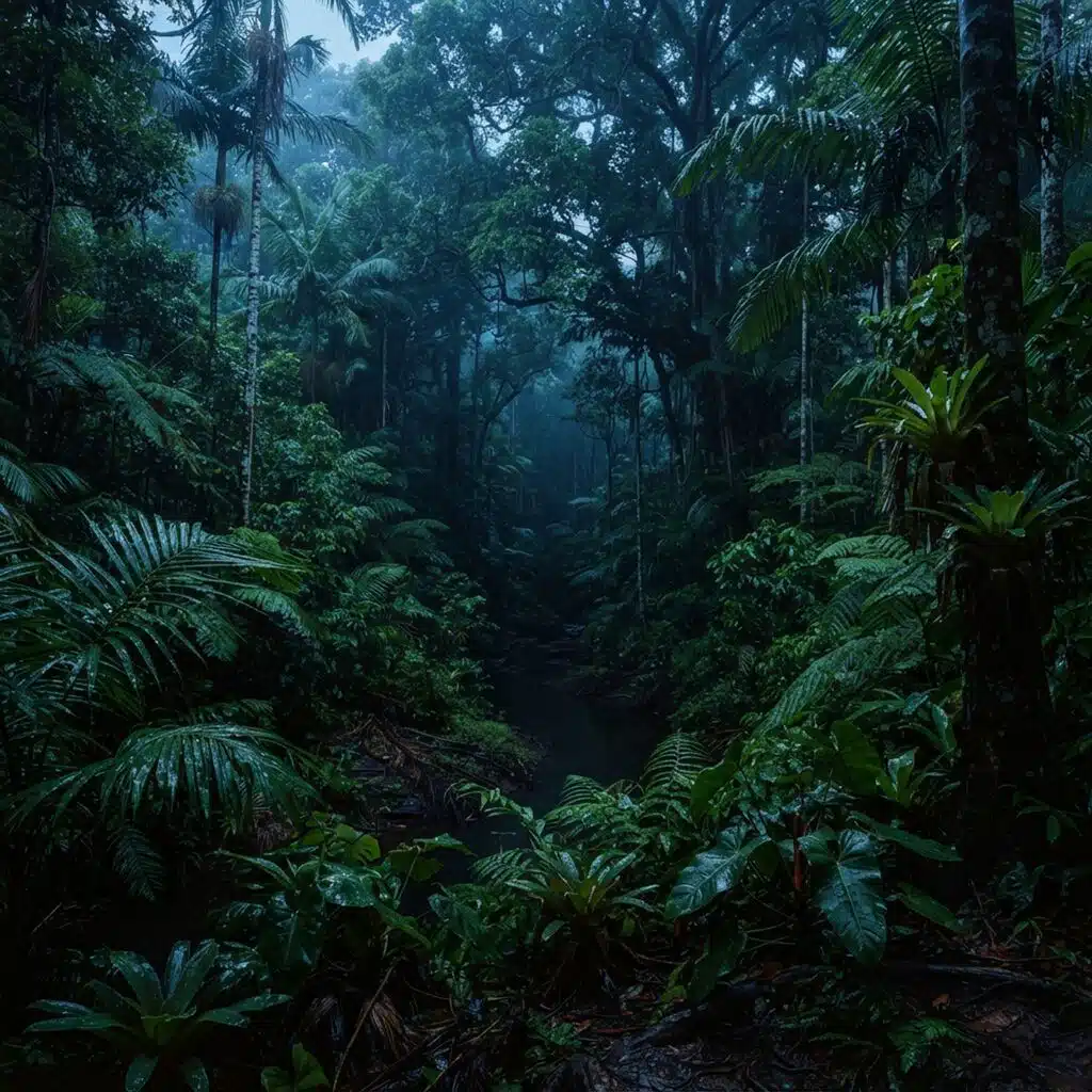 Tranquil Rainforest Ambience for Deep Sleep and Relaxation