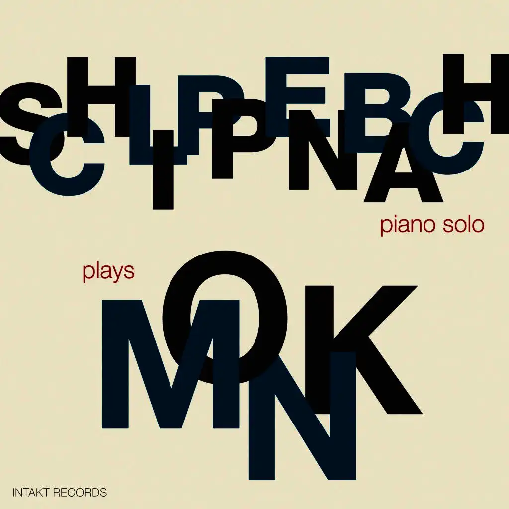 Schlippenbach Plays Monk (Piano Solo)