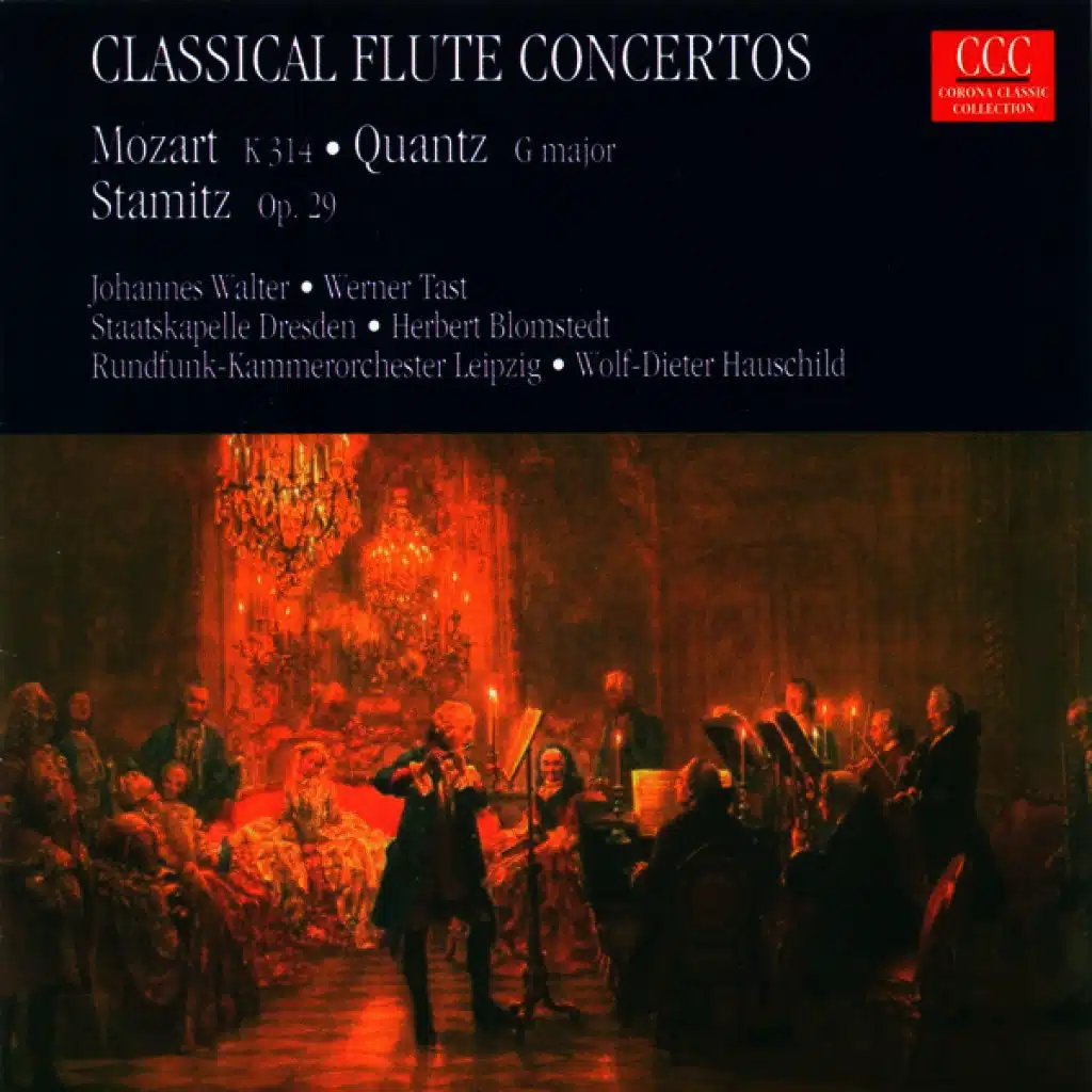 MOZART, W.A.: Flute Concerto No. 2 / QUANTZ, J.J.: Concerto for Flute and Bassoon / STAMITZ, C.: Flute Concerto, Op. 29 (Tast, Walter, Konigstedt)