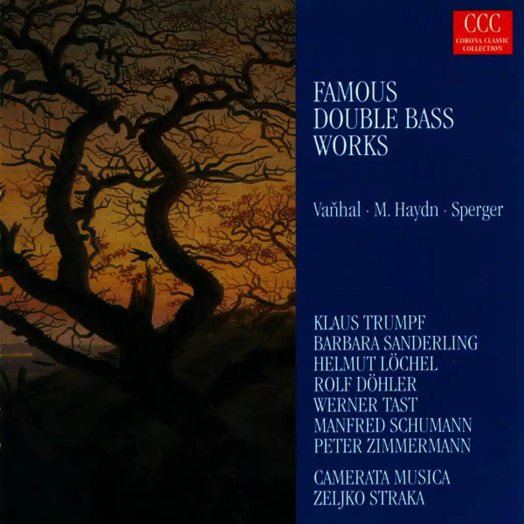 VANHAL, J.B.: Double Bass Concerto in D Major / HAYDN, F.J.: Divertimento in E-Flat Major / SPERGER, J.M.: Quartet in D Major (Straka)