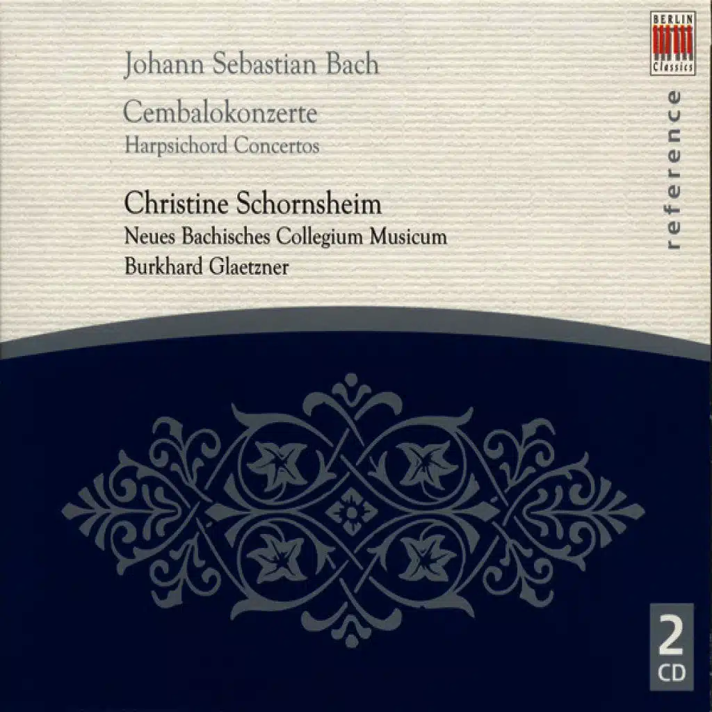 Johann Sebastian Bach: Harpsichord Concertos (Schornsheim, New Bach Collegium Musicum, Glaetzner)