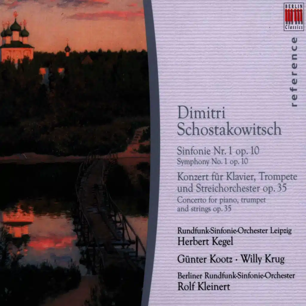 Schostakowitsch: Symphony No. 1 & Piano Concerto No. 1