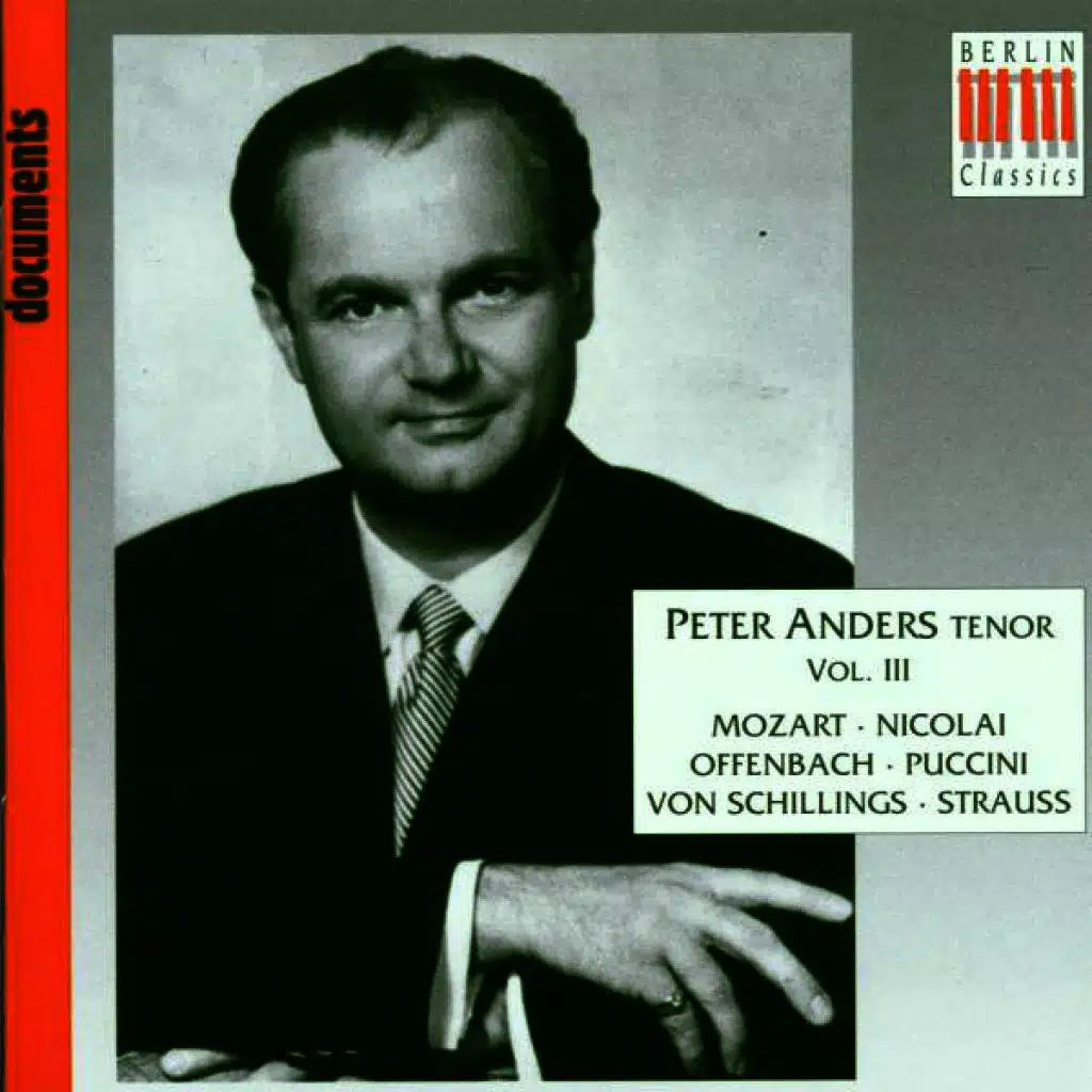 Vocal Recital: Anders, Peter, Vol. 3