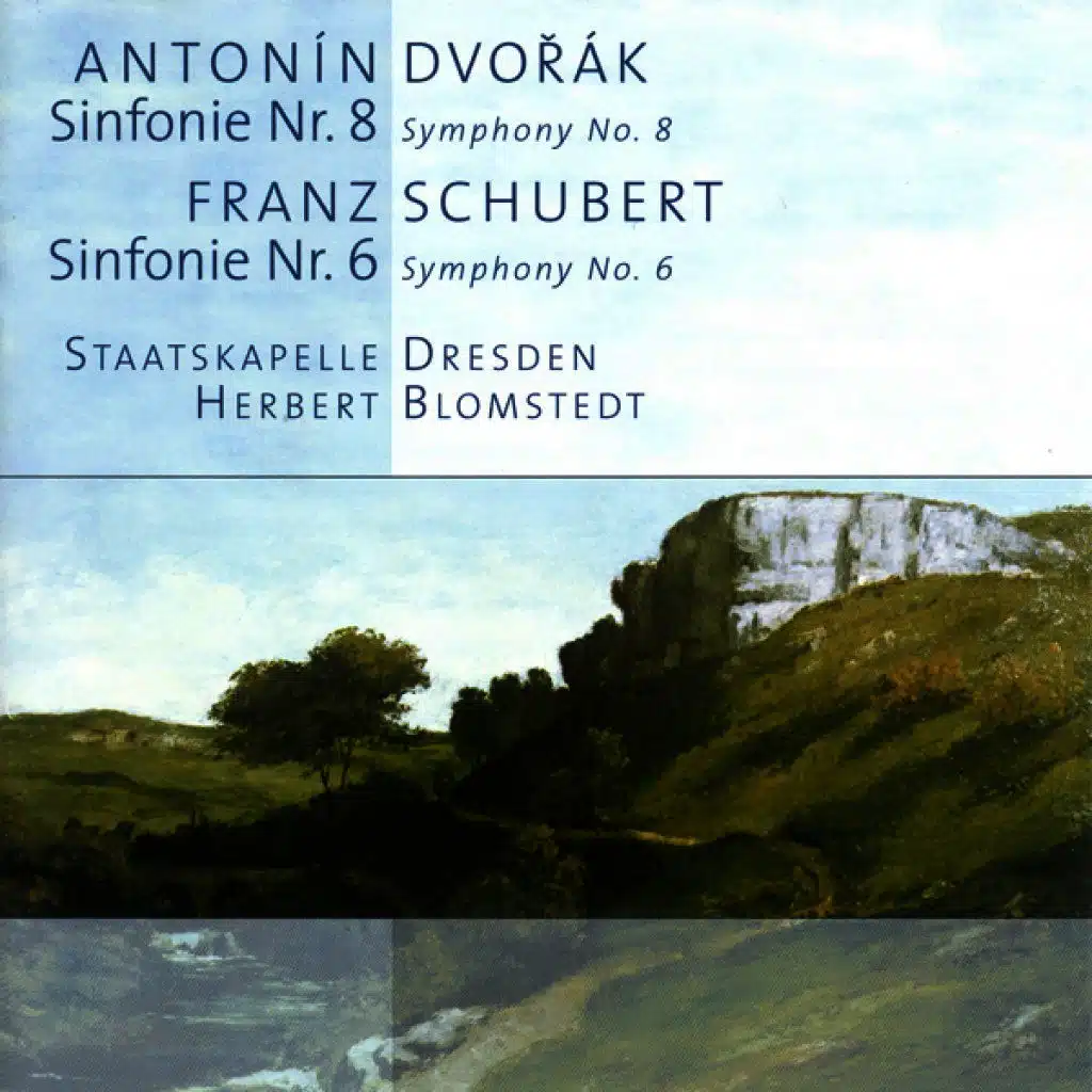 DVORAK, A.: Symphony No. 8 / SCHUBERT, F.: Symphony No. 6 (Dresden Staatskapelle, Blomstedt)