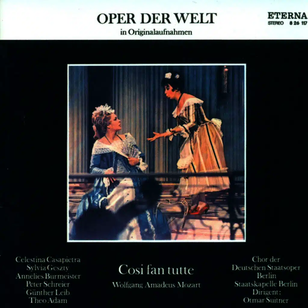 Wolfgang Amadeus Mozart: Cosi fan tutte (Highlights) [Suitner]