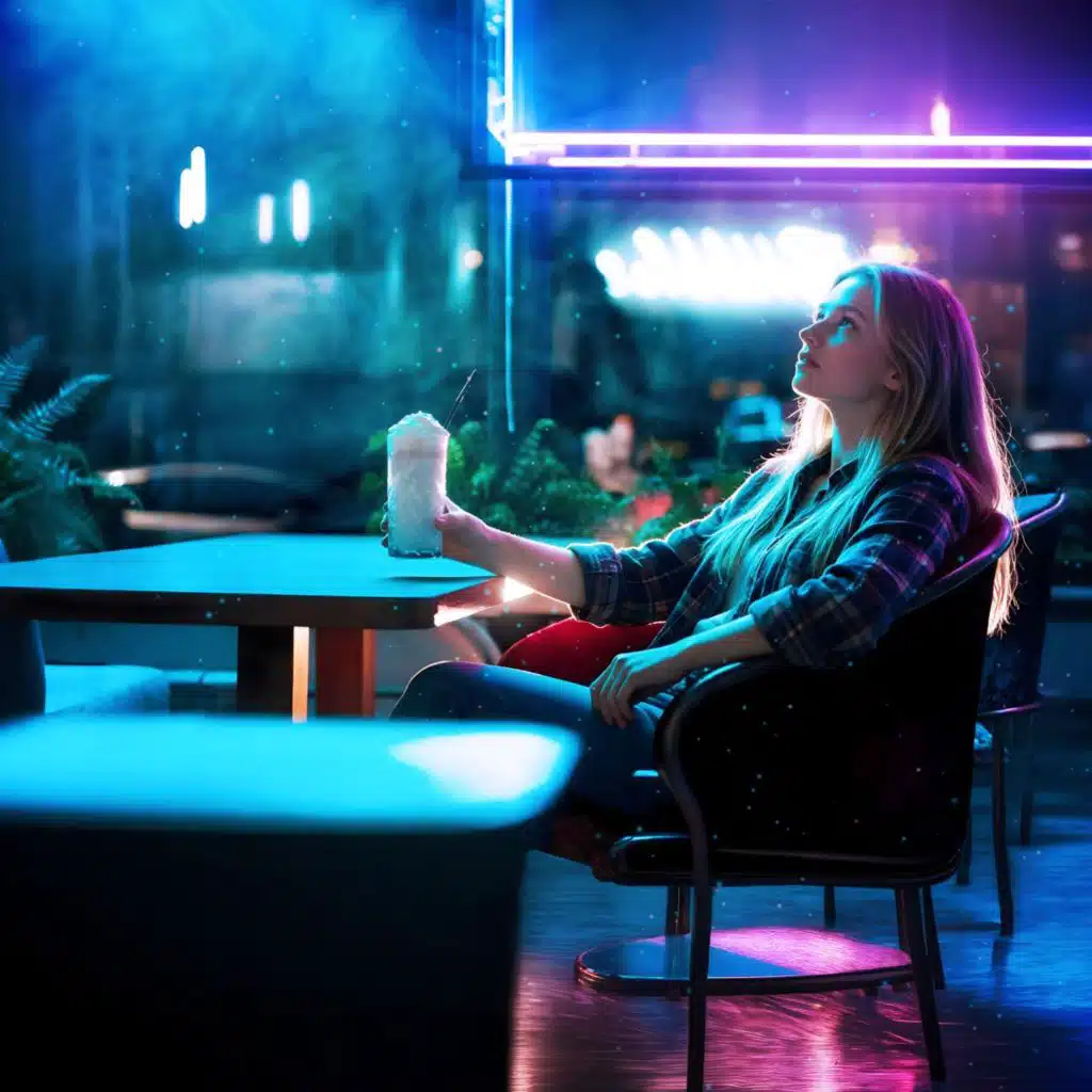 Nightfall at the Lounge
