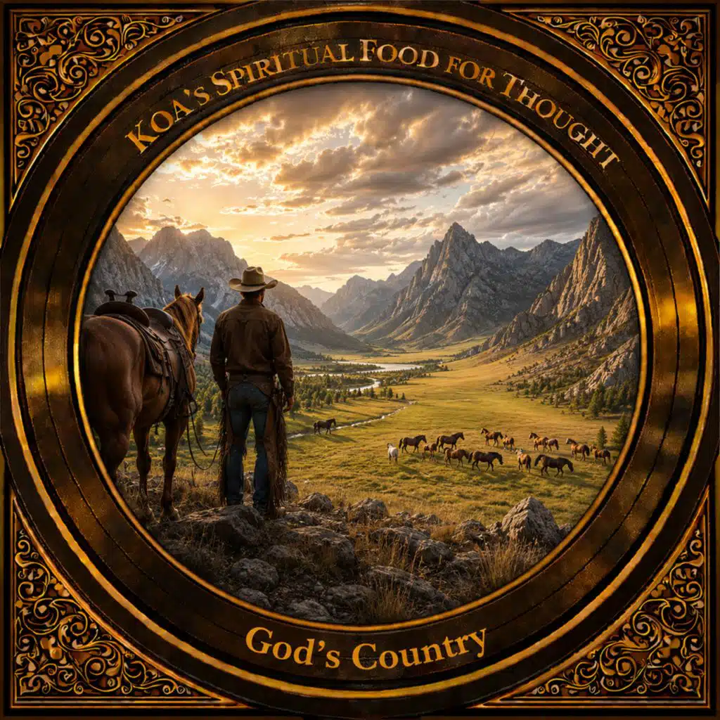 Koa's Spiritual Food For Thought -  God's Country