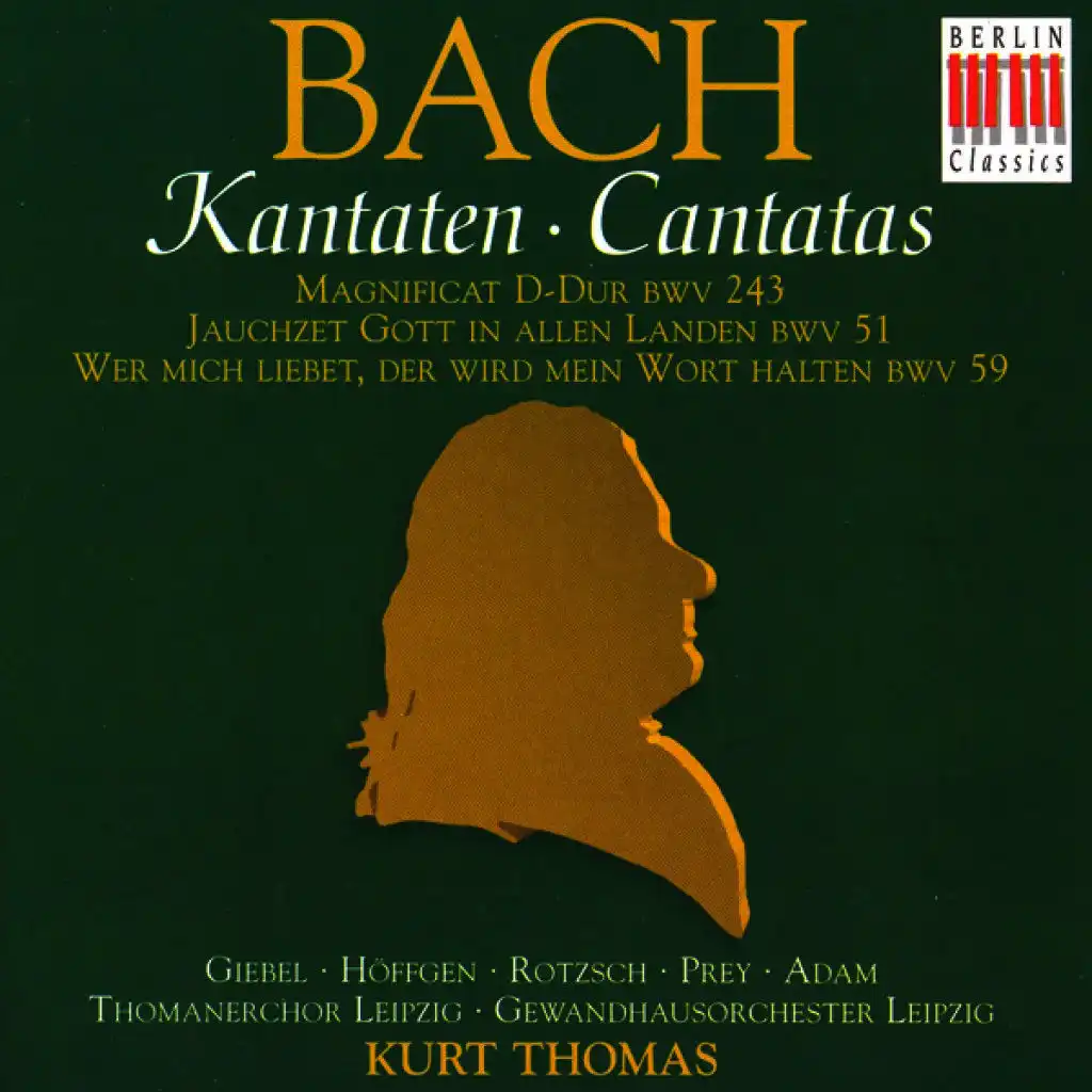 Johann Sebastian Bach: Cantatas - BWV 51, 59, 243 / Magnificat (Thomas)