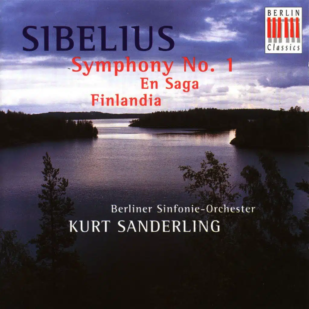 Jean Sibelius: Symphony No. 1 / En saga / Finlandia (Berlin Symphony, K. Sanderling)