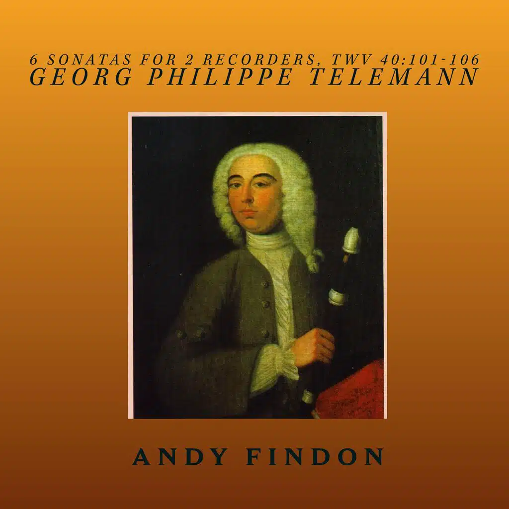 Recorder Duets TWV 40:101-106 by Telemann