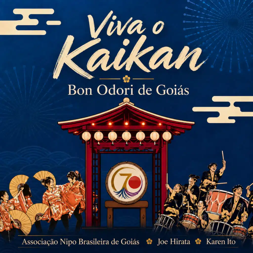 Viva o Kaikan! Bon Odori de Goiás