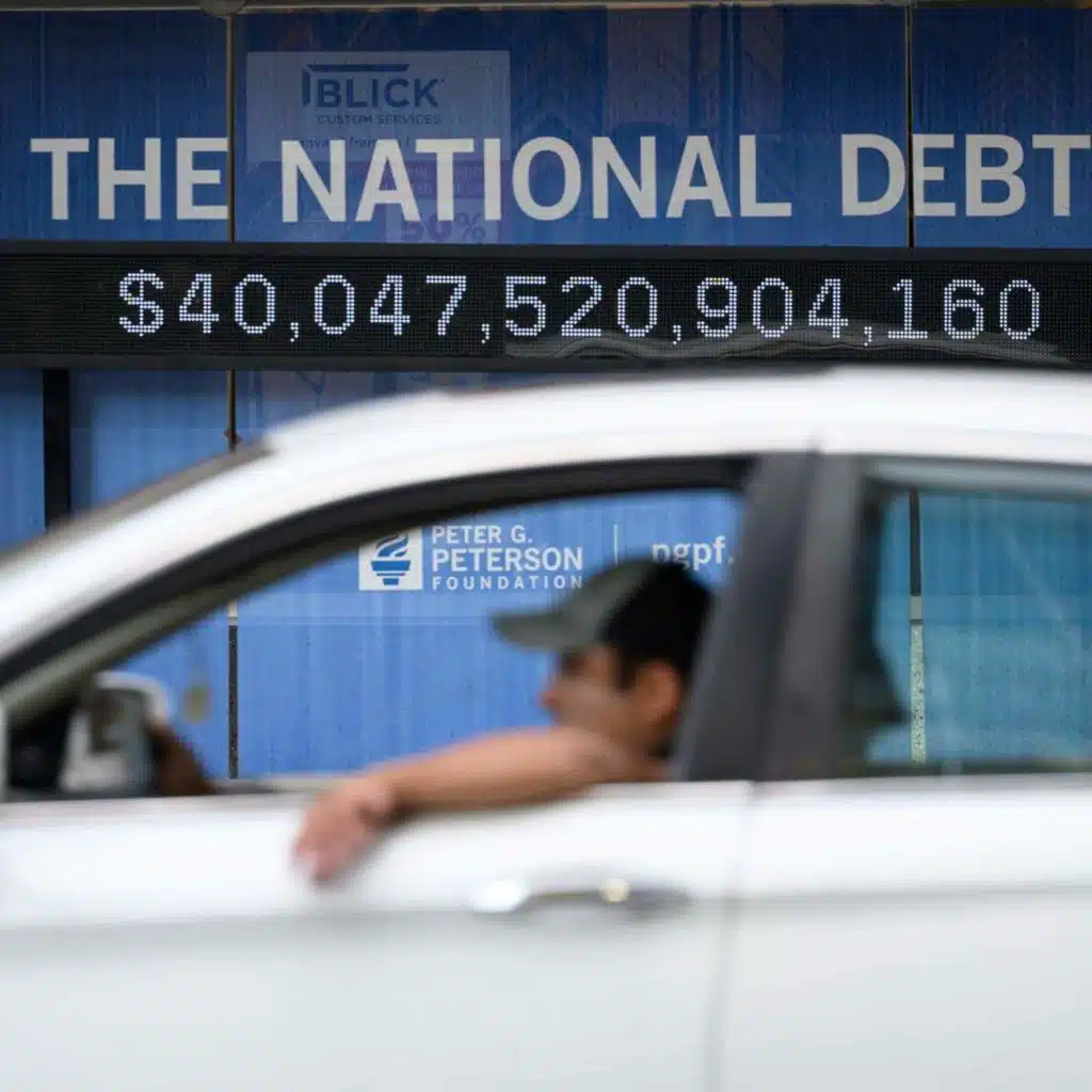 The U.S. national debt is $40 trillion. Are Americans paying for it?