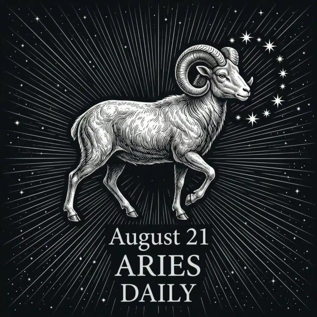 Friday, August 21, 2026 Aries Horoscope Today