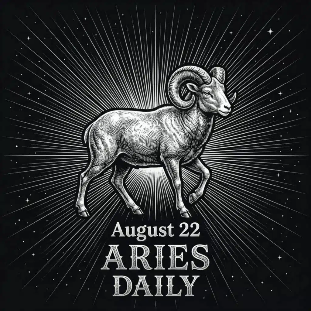 Saturday, August 22, 2026 Aries Horoscope Today