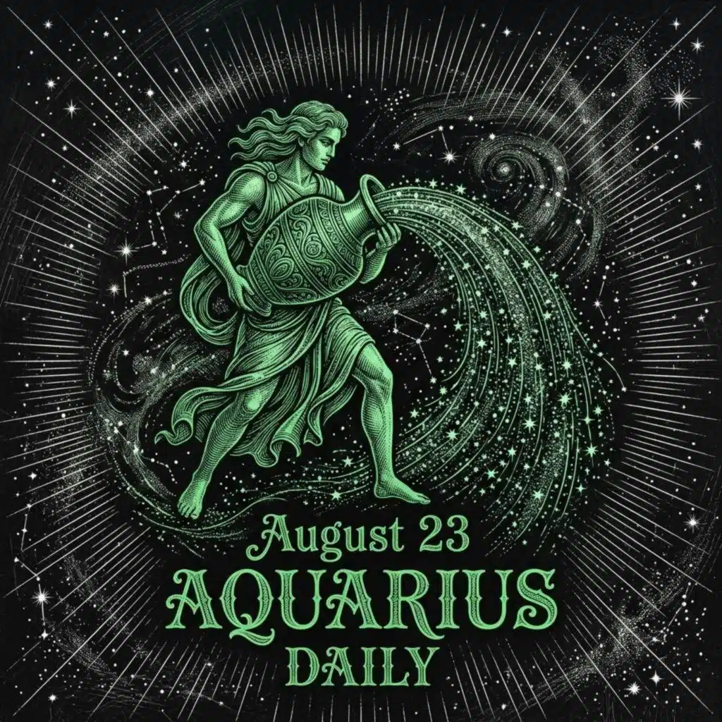 Sunday, August 23, 2026 Aquarius Horoscope Today
