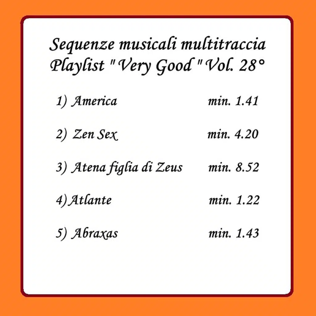 Sequenze musicali " Very Good " Vol. 28°