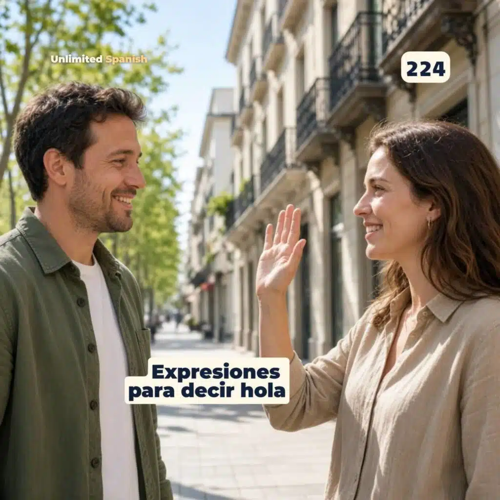 #224 Expresiones para decir hola