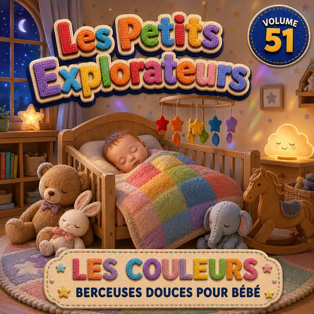 Les Petits Explorateurs Volume 51 – Les Couleurs - Berceuses Douces pour Bébé