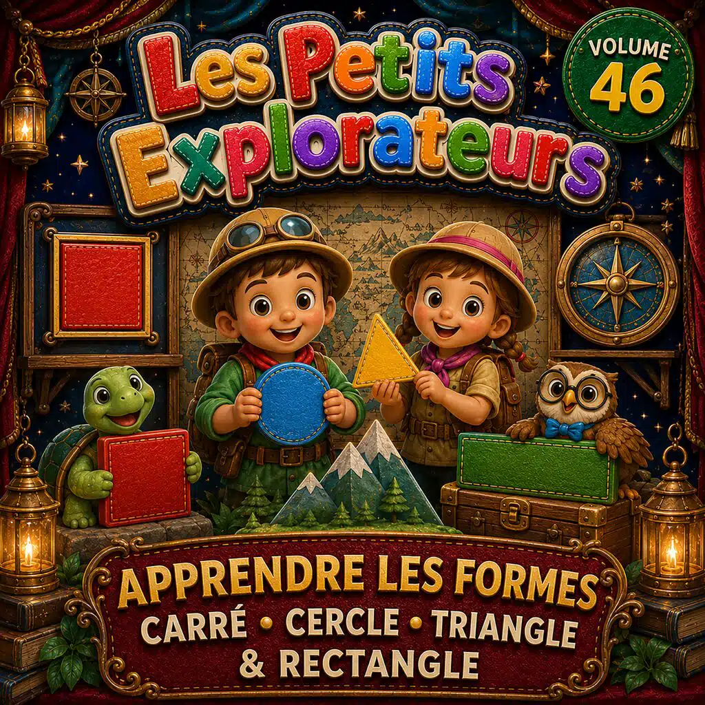 Les Petits Cubes – Chanson des Formes pour Enfants