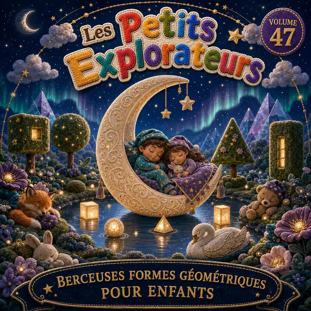 Les Petits Explorateurs Volume 47 – Berceuses Formes Géométriques pour Enfants