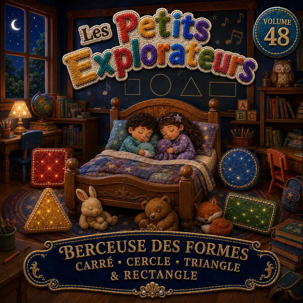 Les Petits Explorateurs Volume 48 – Berceuse des Formes - Carré, Cercle, Triangle & Rectangle