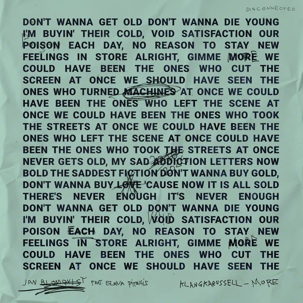 More (Klangkarussell Remix)