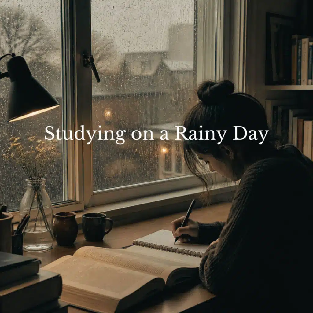 Studying on a Rainy Day