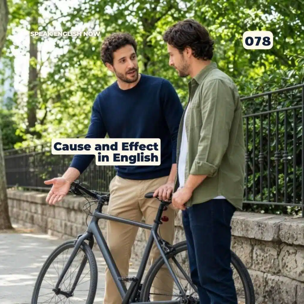 #078 Cause and Effect in English (Because, As, Due to, As a result)